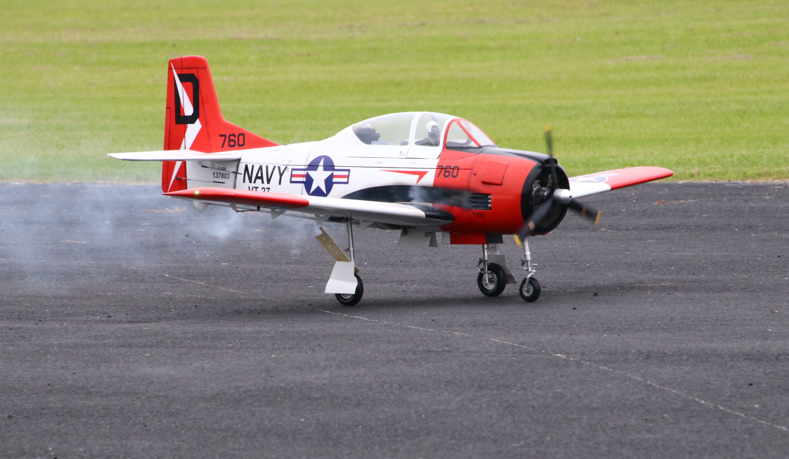 1/6 Giant Scale T-28 82.5" ARF 35-60cc with retracts